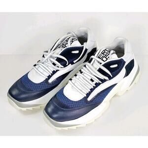 SERGIO ROSSI Sneakers US6 UK5 EU39 Contrast Leather Made in ItalyRRP $630